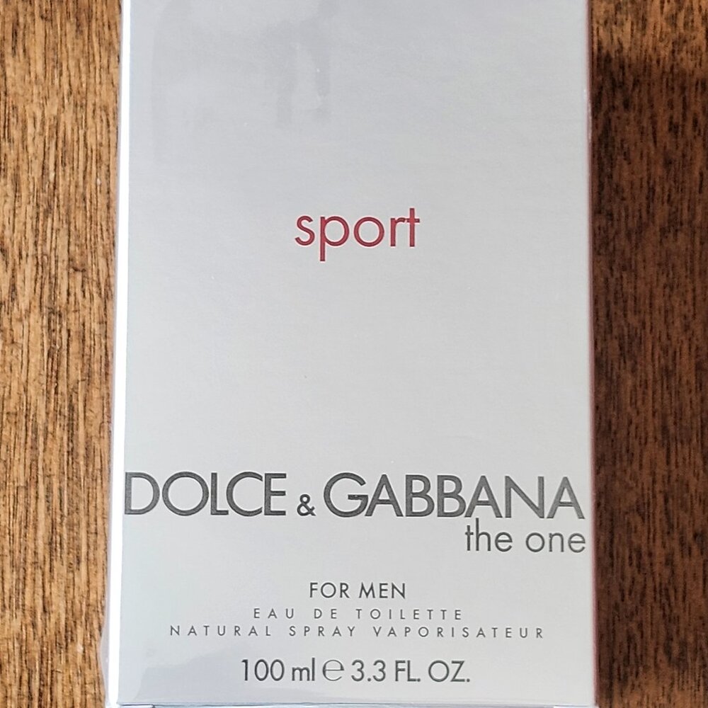 RARE Dolce & Gabbana The One Sport For Men 100ml/3.3fl oz BRAND NEW SEALED